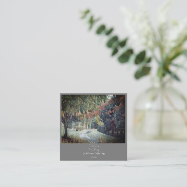 Carte D'accompagnement Poème de réconfort pour perte de fille, soeur, ami (Debout devant)