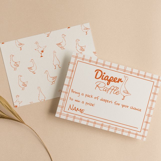 Carte D'accompagnement Poignée d'oie piquée broyée barbe Neutre (Créateur téléchargé)