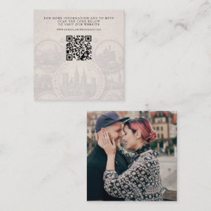 Carte D'accompagnement Pologne Mariage de passeport QR