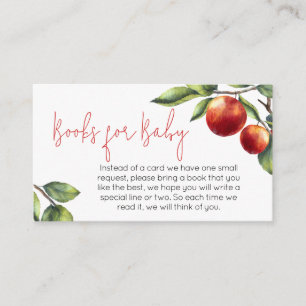 Carte D'accompagnement Pomme de nos yeux Baby Shower Books for Baby