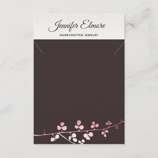 Carte D'accompagnement Porte-écran Bracelet Bracelet en métal or (Devant)