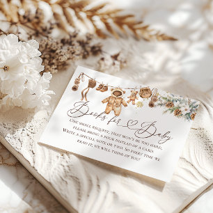 Carte D'accompagnement Porte-lingeLigne froide Livres de Baby showers ext