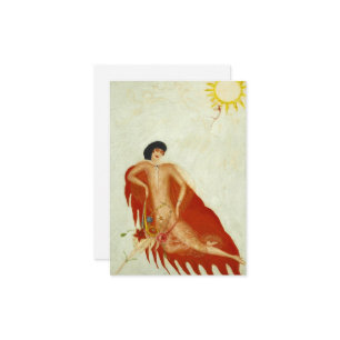 Carte D'accompagnement Portrait de moi par Florine Stettheimer