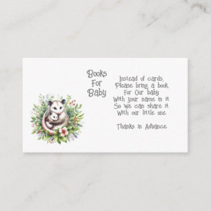 Carte D'accompagnement Possum Animal Books for Baby Encape Card