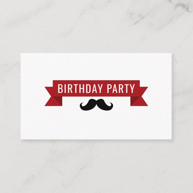 Carte D'accompagnement Poster classique de cirque, Billet pour la fête d' (Devant)