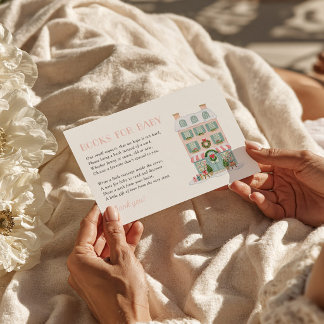 Carte d'accompagnement pour Baby Shower "Il faut t