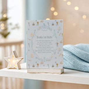 Carte d'accompagnement pour Baby Shower Souris Dou
