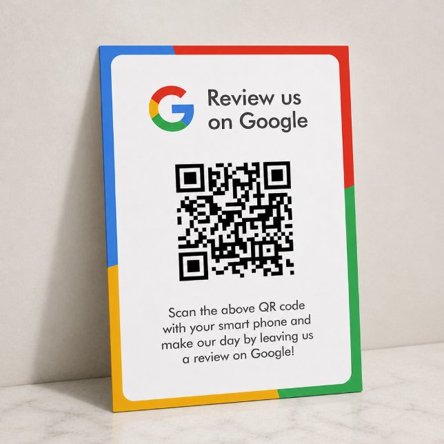 Carte d'accompagnement pour les avis Google | Inse (Gain Google reviews & grow your business with these editable rating request enclosure cards.)