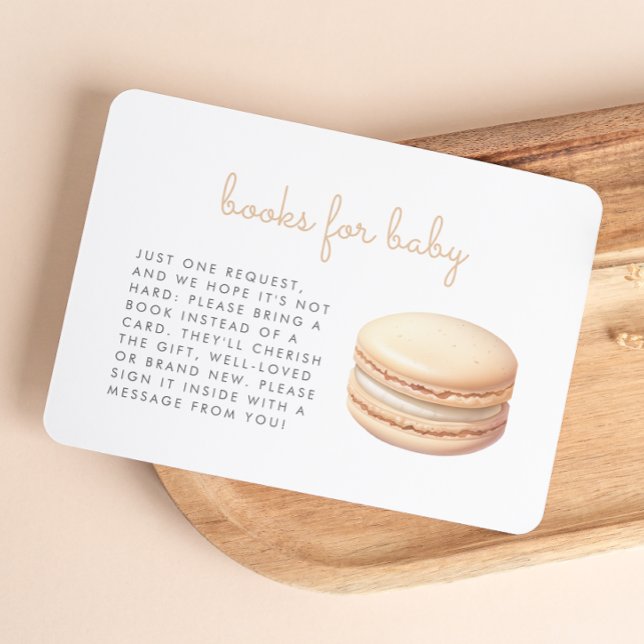 Carte d'accompagnement pour livres de bébé pour Ba (Créateur téléchargé)