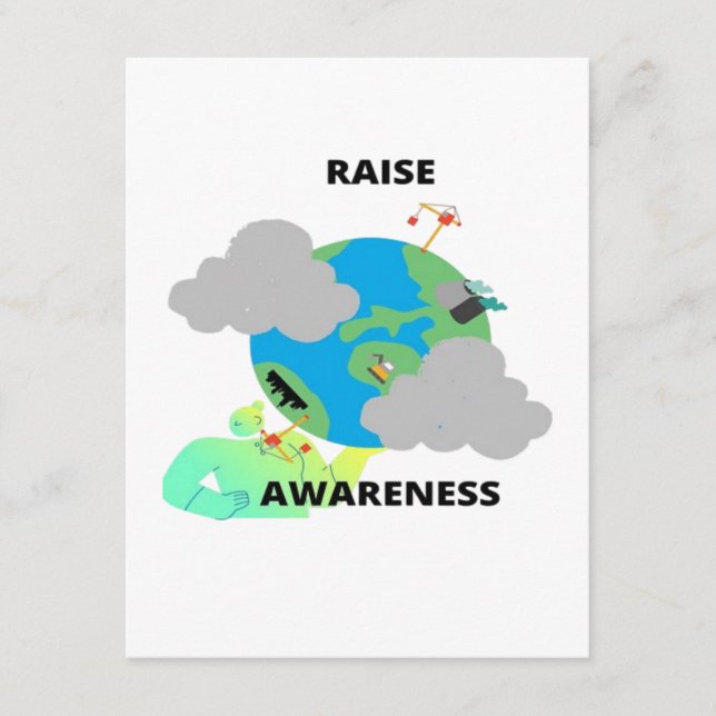 CARTE D'ACCOMPAGNEMENT POUR SENSIBILISER LE PUBLIC ! (Devant)