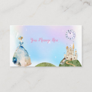Carte D'accompagnement Princess Birthday Kids