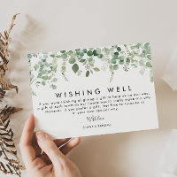 Printemps Eucalyptus verdure Mariage Wishing well