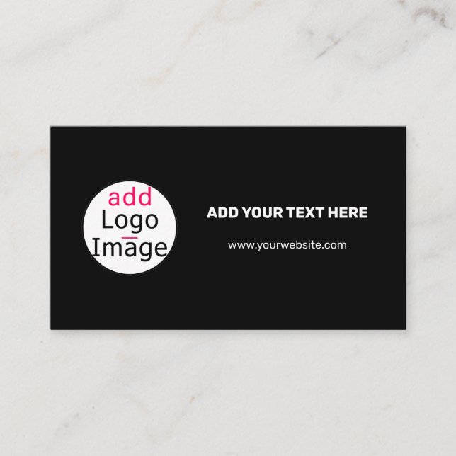 Carte D'accompagnement Professionnel Personnalisé Extravagant Entreprise  (Devant)