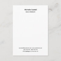 Professionnel Unique Classique Simple