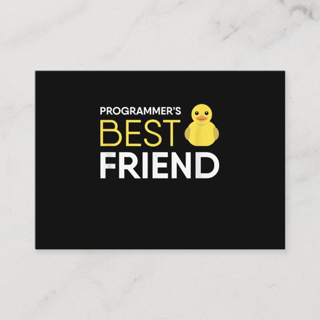 Carte D'accompagnement Programmateurs de débogage de canard en caoutchouc (Devant)