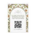 QR Code Site Mariage Info Art Nouveau