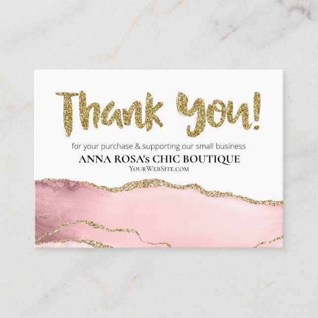 Carte D'accompagnement *~* QR Logo MERCI examen de marque appropriée AP8 (Devant)