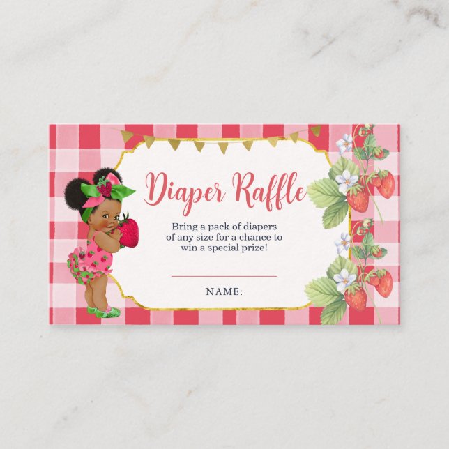 Carte D'accompagnement Quelqu'un Berry Sweet Baby shower Déchets Raffin (Devant)