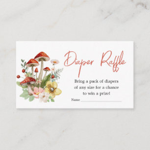 Carte D'accompagnement Raffin Fleur sauvage enchanté