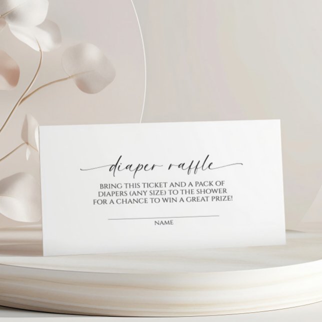 Carte D'accompagnement Raffin minimaliste moderne (Créateur téléchargé)