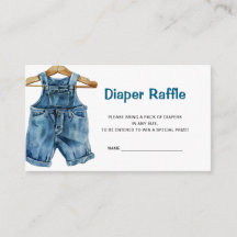 Raffle Blue Jean Diaper