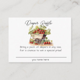 Carte D'accompagnement Raffle de diappeur de marché cultivé localement