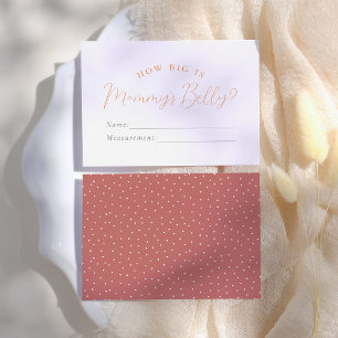 Carte D'accompagnement Ray of Sunshine How Big Is Maman's Belly Réponse