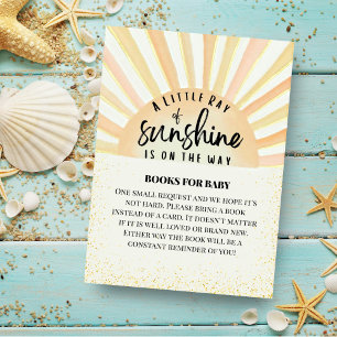 Carte D'accompagnement Ray Of Sunshine Retro Summer Beach Livres Pour Béb