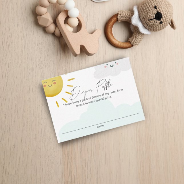 Carte D'accompagnement Rayon de soleil Nuages Neutre Barreau Petit (Créateur téléchargé)