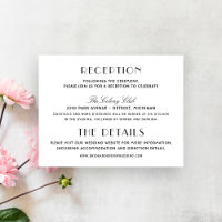 Réception de mariage Art Déco et détails