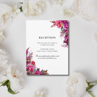 Réception de mariage Bold Magenta Spring