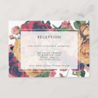 Réception de mariage botanique moderne