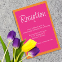 Réception de mariage dynamique Sunrise Mix & Match