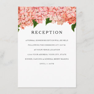 Carte D'accompagnement Réception Vintage à large bande MODERNE