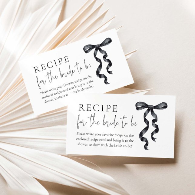 Carte D'accompagnement Recette de Fête des mariées de la corneille noire  (Créateur téléchargé)