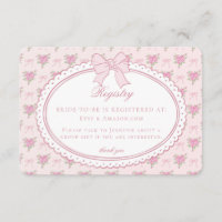 Registre de mariage floral fantaisiste vintage ros