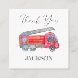 Carte D'accompagnement Remerciement pour une fête d'anniversaire de pompi