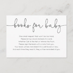 Carte D'accompagnement Réservez la demande, livre neutre de genre au lieu