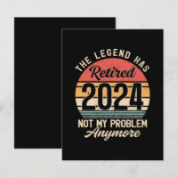 Retraité 2024 Pas mon problème plus