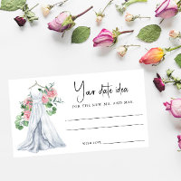 Robe de mariée - Idées de soirée de date pour la d