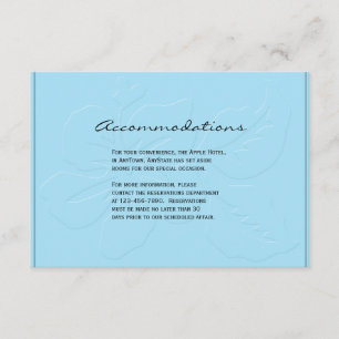 Carte D'accompagnement Robin Oeuf Bleu Tone sur Hibiscus Tone Insérer