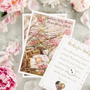 Carte D'accompagnement Rock A Bye Baby Nursery Rhyme Demande de réservati