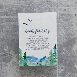 Carte D'accompagnement Rocky Mountain Books for Baby Encape Card