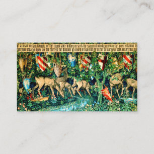 Carte D'accompagnement Roi médiéval Arthur William Morris