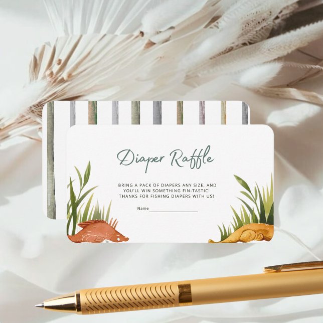 Carte D'accompagnement Ronnet Arrondi Raffin de couches de pêche (Créateur téléchargé)