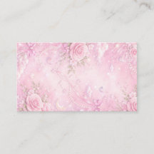 Rose Florale Rose Rêveuse Perles Rubans Paillettes