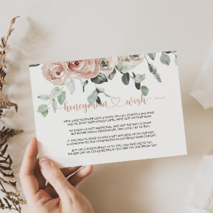 Carte D'accompagnement Rose rose rose rose classique désir lune de miel