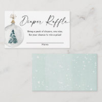 Rupture de baby shower de la couche de neige d'hiv