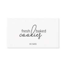 Sac cadeau de biscuits frais