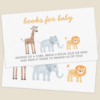 Safari Animaux Baby shower Demande de réservation